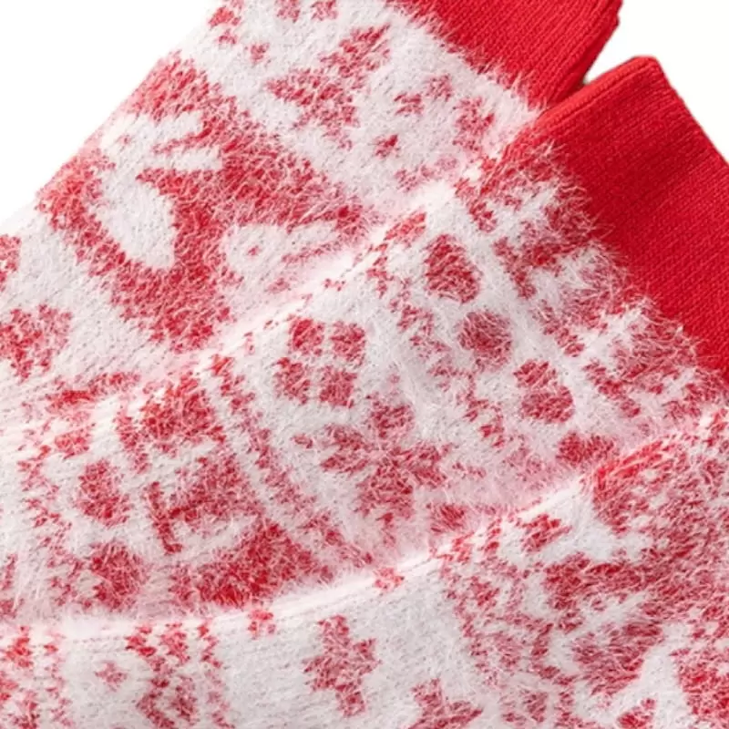Dudie - Korean Children Fashion - #childofig - Snow Flower Socks Set - 5