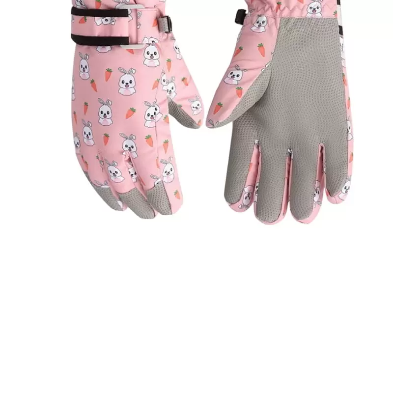 Dudie - Korean Children Fashion - #discoveringself - Art Works Ski Gloves - 4