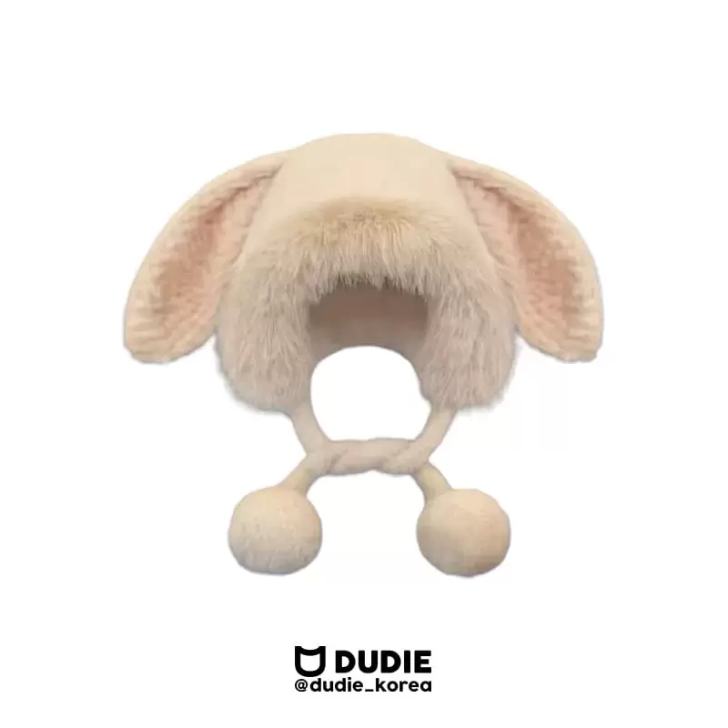 Dudie - Korean Children Fashion - #kidsstore - Rabbit Cute Beanie - 4