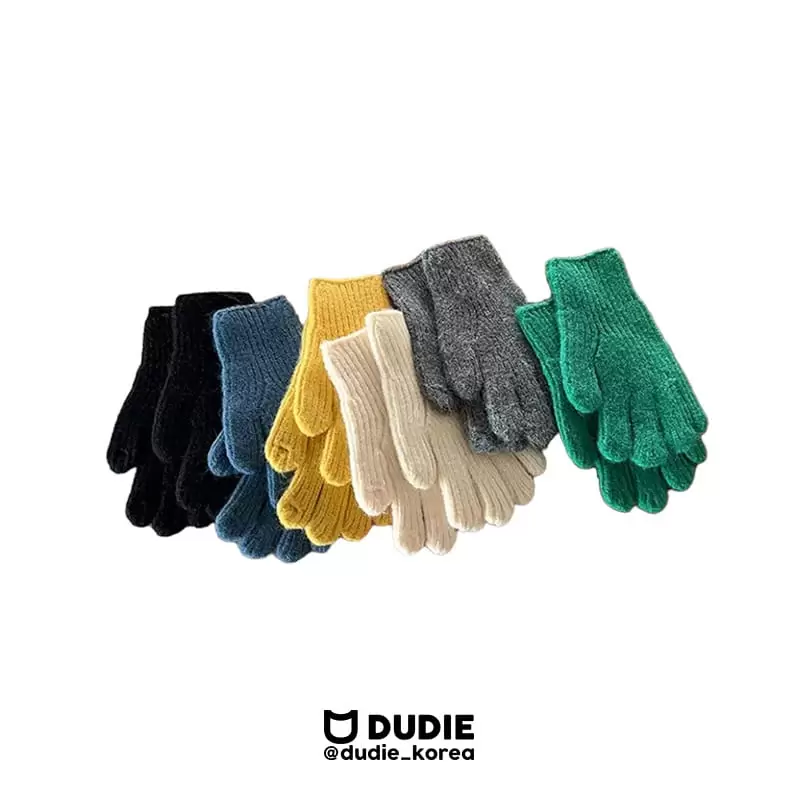 Dudie - Korean Children Fashion - #littlefashionista - Paulo Color Gloves - 3