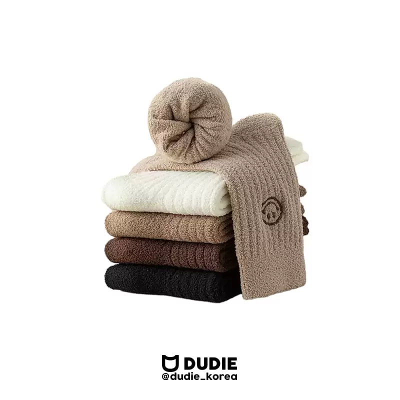 Dudie - Korean Children Fashion - #prettylittlegirls - Winter Smile Socks Set