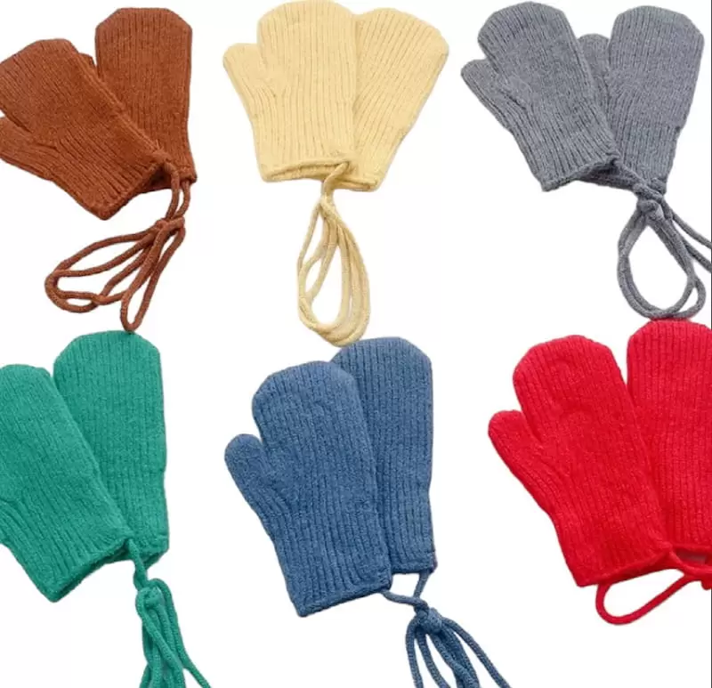 Dudie - Korean Children Fashion - #todddlerfashion - Johnsen Color Gloves - 6