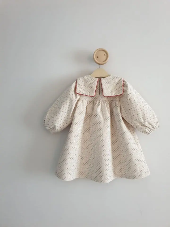 Eclair - Korean Children Fashion - #childrensboutique - Dot One-Piece - 8