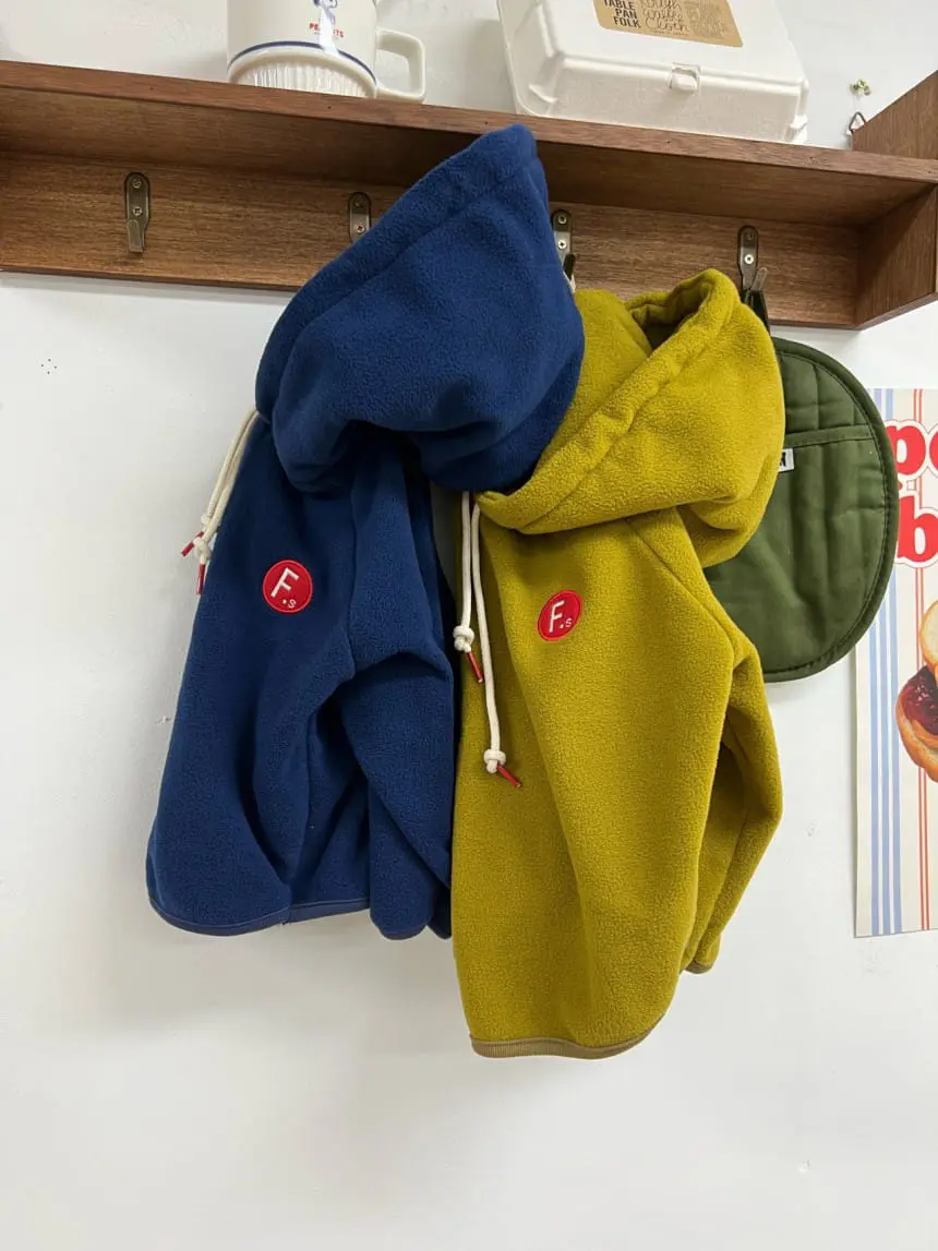Fine-Studio - Korean Children Fashion - #kidsstore - Fleece Hoody