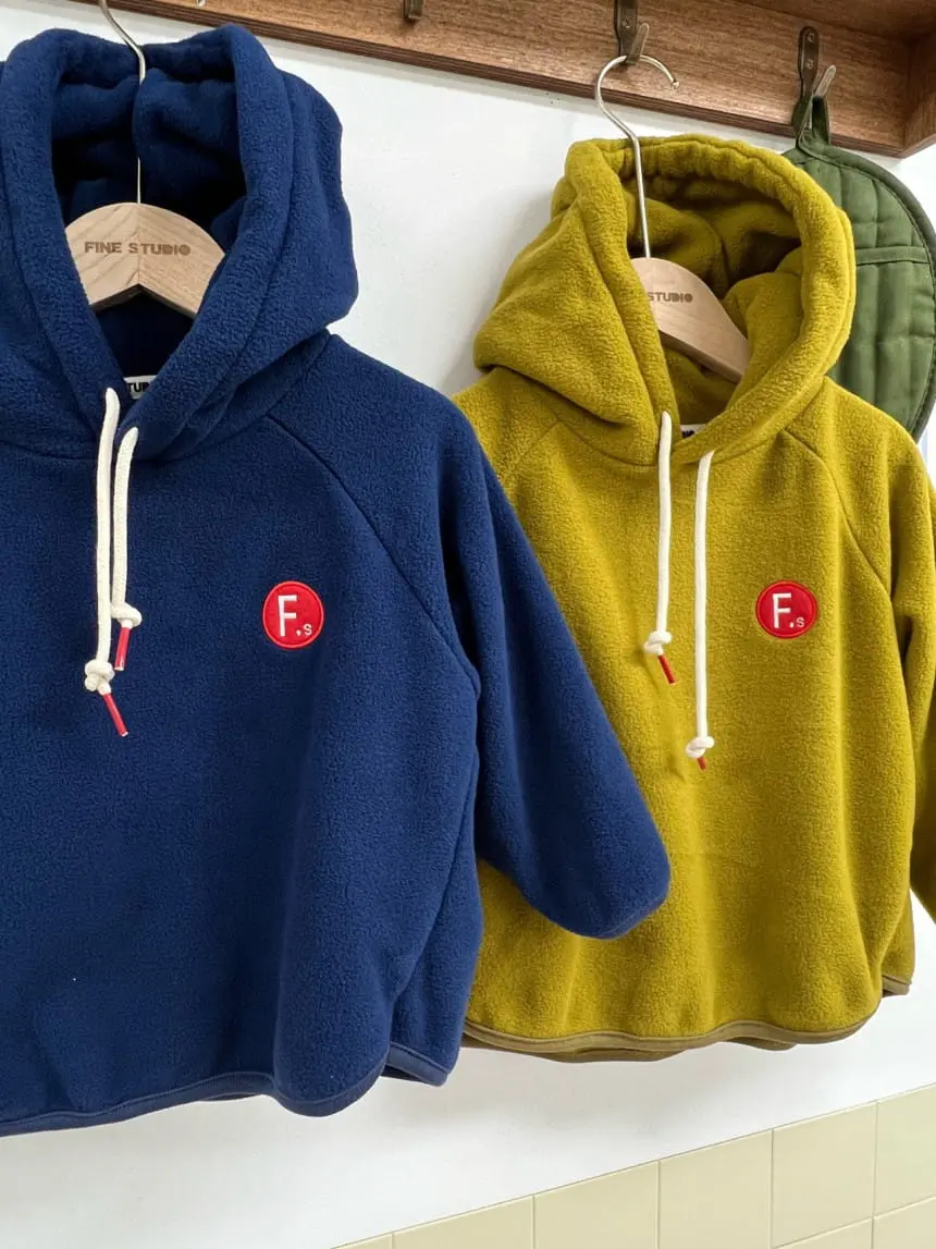 Fine-Studio - Korean Children Fashion - #Kfashion4kids - Fleece Hoody - 4