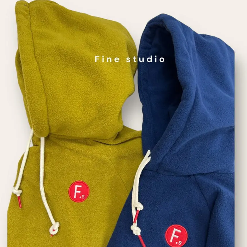 Fine-Studio - Korean Children Fashion - #prettylittlegirls - Fleece Hoody - 7