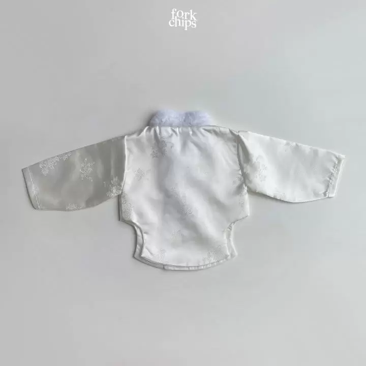 Fork Chips - Korean Baby Fashion - #babyfashion - New Year's Dress Girl Hanbok - 4