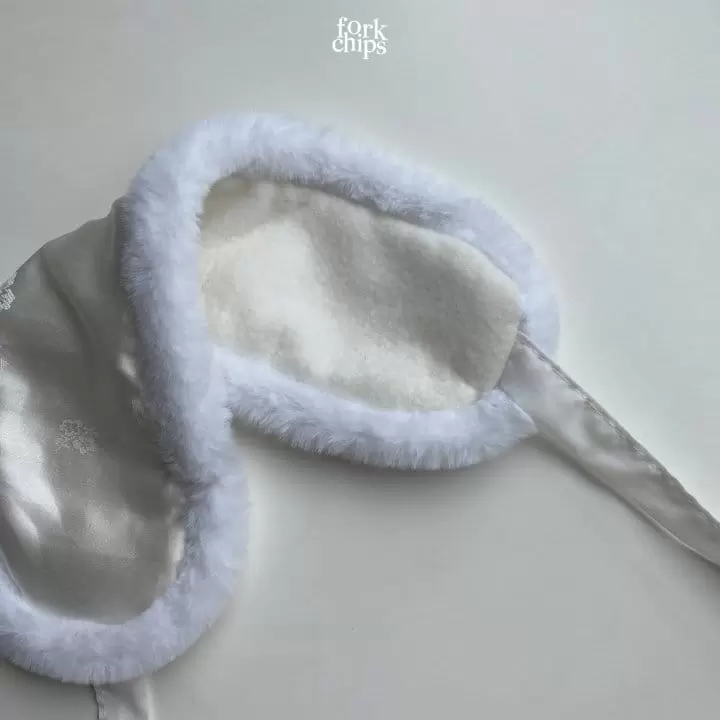 Fork Chips - Korean Baby Fashion - #babyfever - New Year's Dress Ear Muffler - 3