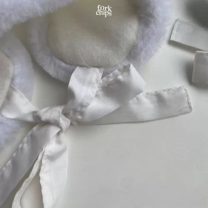 Fork Chips - Korean Baby Fashion - #babyfever - New Year's Dress Ear Muffler - 4