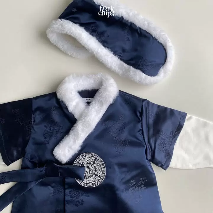 Fork Chips - Korean Baby Fashion - #babylifestyle - New Year's Dress Boy Hanbok - 7