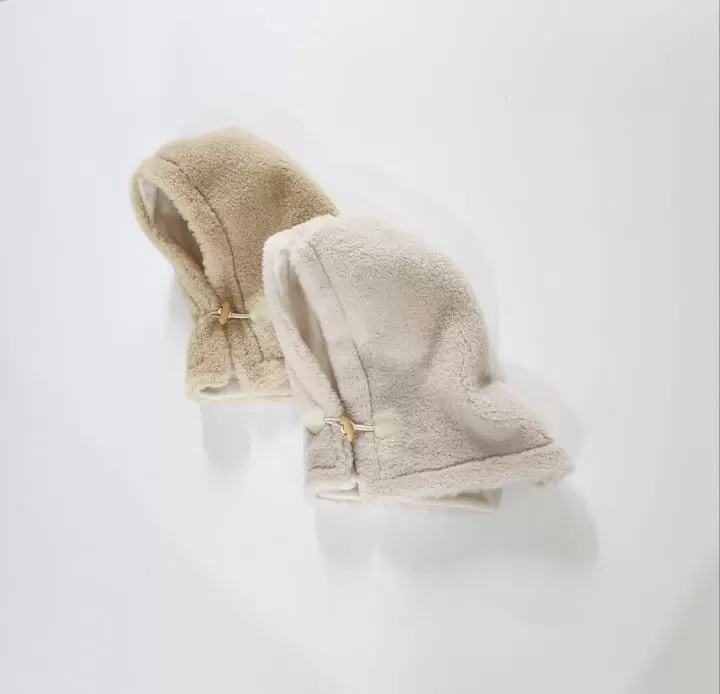 From J - Korean Baby Fashion - #babyootd - Tteckbokki Hoody Warmer - 3