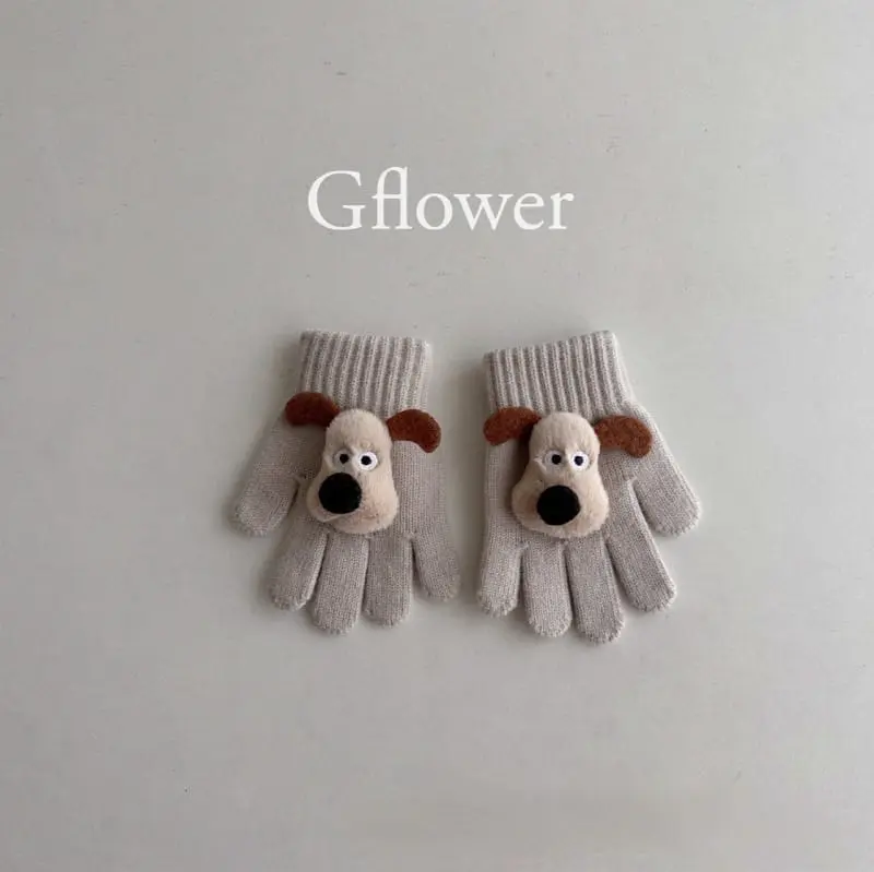G Flower - Korean Baby Fashion - #babyboutique - Bow Wow Finger Gloves - 6