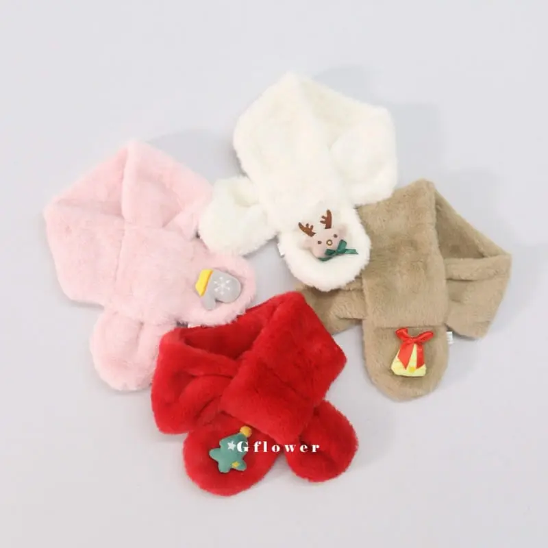 G Flower - Korean Baby Fashion - #babyfever - Santa Muffler - 2