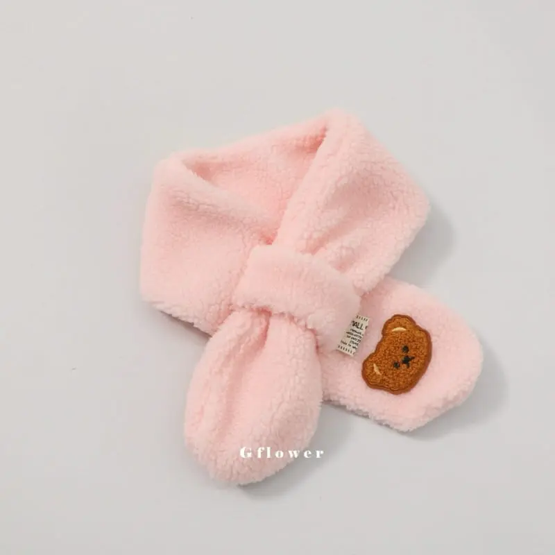 G Flower - Korean Baby Fashion - #babywear - Bear Bboggle Muffler - 8