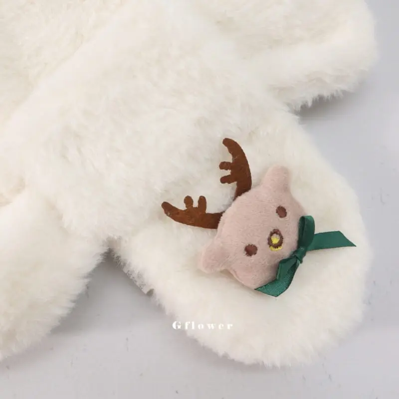 G Flower - Korean Baby Fashion - #onlinebabyboutique - Santa Muffler - 10
