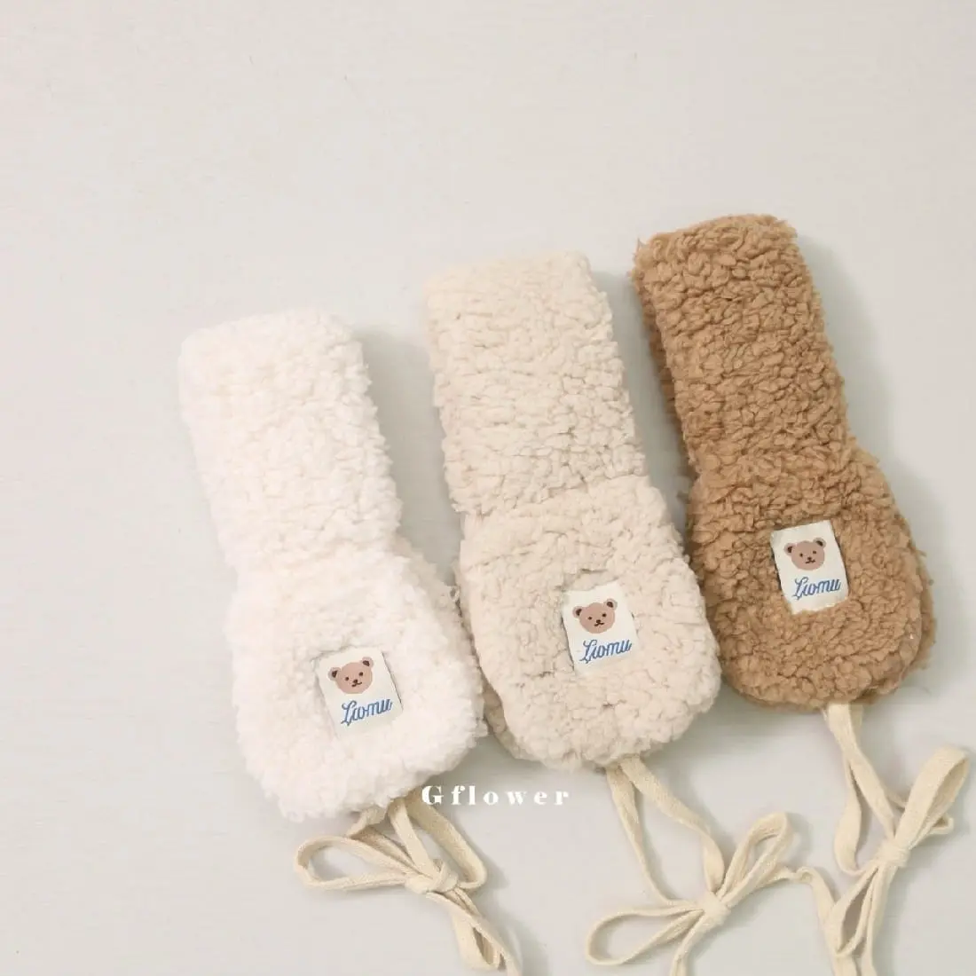 G Flower - Korean Baby Fashion - #onlinebabyshop - Fluffy Ear Muffler