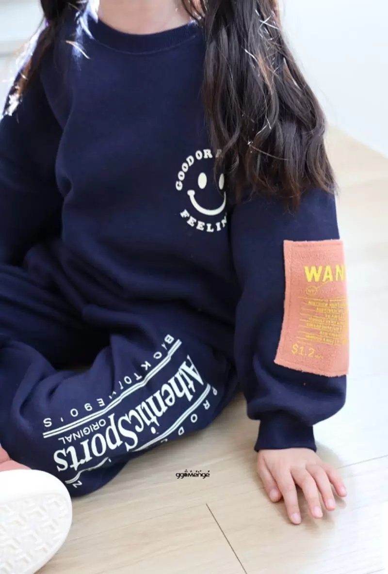 Ggomenge - Korean Children Fashion - #Kfashion4kids - Adult Sunday Top Bottom Set - 9
