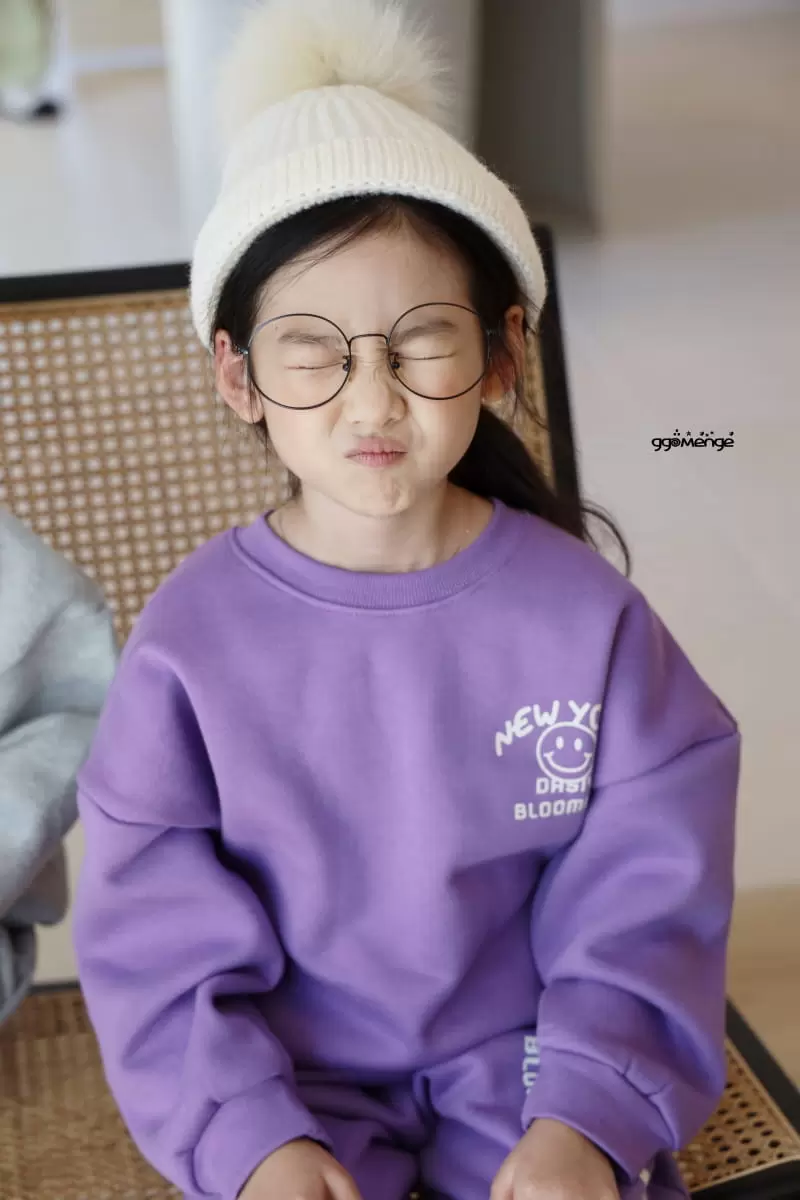 Ggomenge - Korean Children Fashion - #Kfashion4kids - Adult Cosmos Top Bottom Set - 3