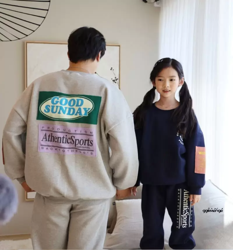 Ggomenge - Korean Children Fashion - #childrensboutique - Sunday Top Bottom Set