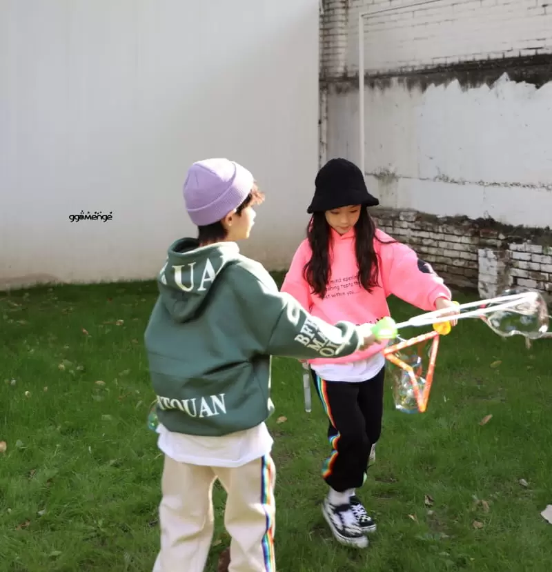 Ggomenge - Korean Children Fashion - #fashionkids - Adult U IN Hoody Tee