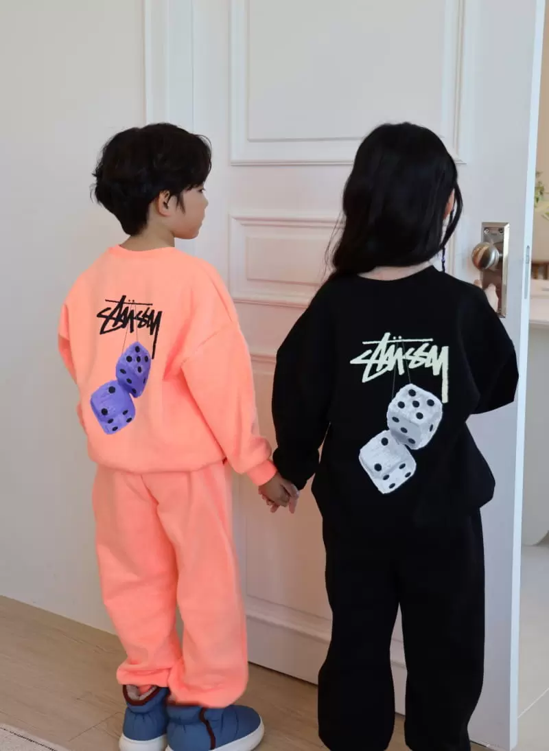 Ggomenge - Korean Children Fashion - #littlefashionista - Adult Dies Fleece Top Bottom Set - 10