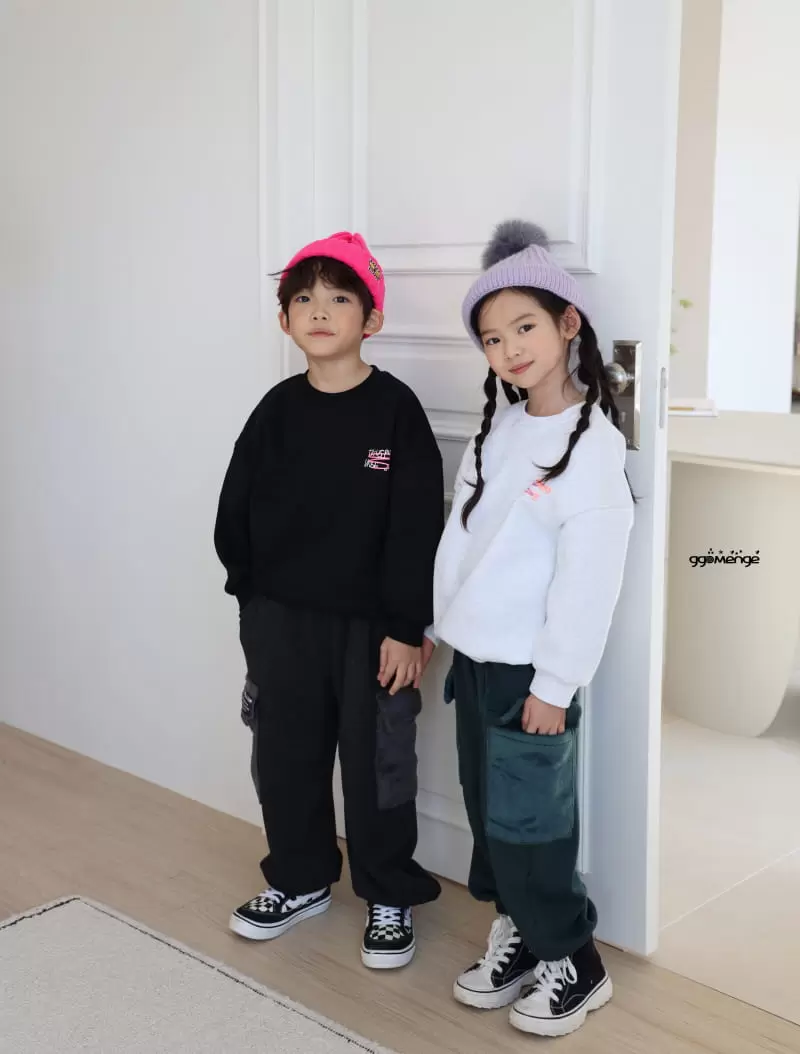 Ggomenge - Korean Children Fashion - #magicofchildhood - Adult Number Fleece Sweatshirt - 9