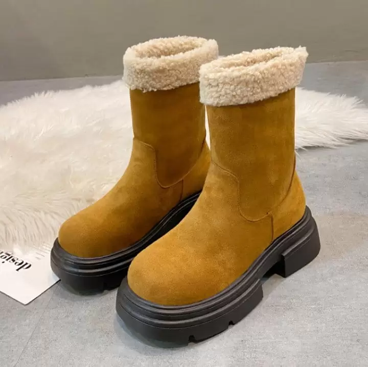 Golden Shoe - Korean Women Fashion - #momslook - 1211 Boots - 9