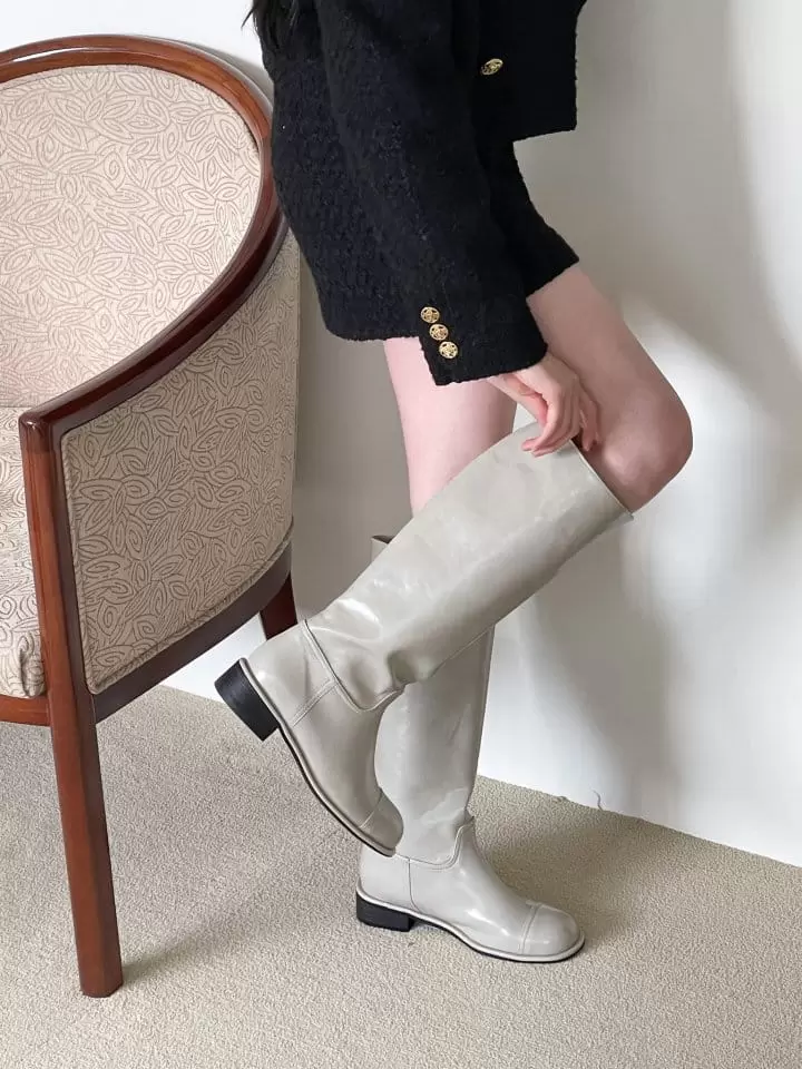 Golden Shoe - Korean Women Fashion - #thatsdarling - 1179 Boots - 3