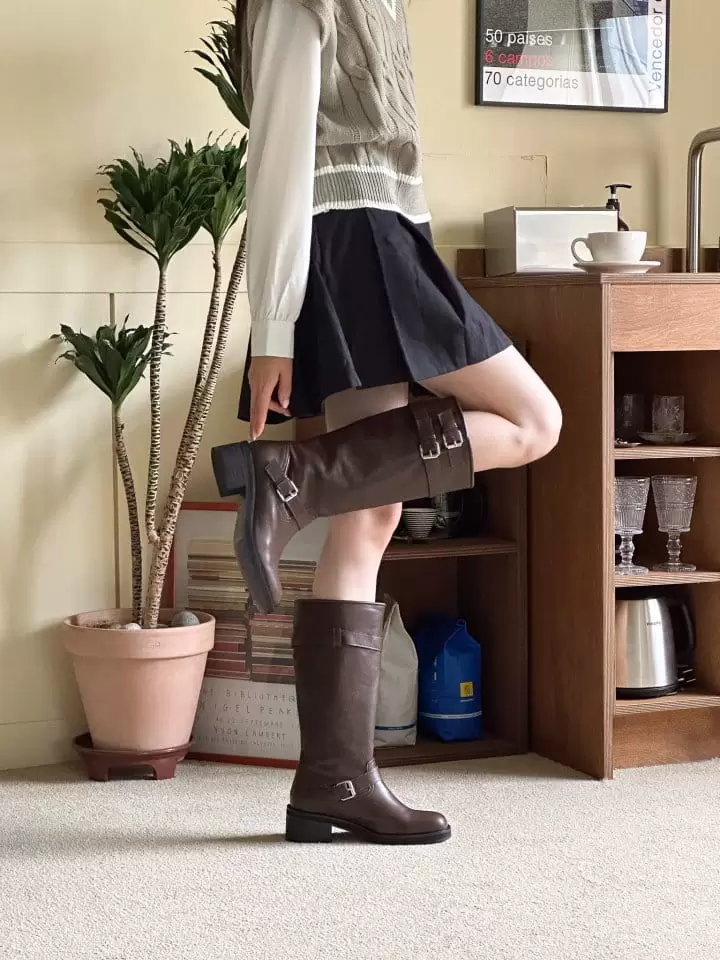 Golden Shoe - Korean Women Fashion - #thelittlethings - 1176 Boots - 2