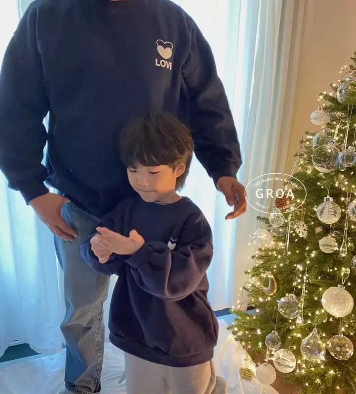 Groa - Korean Children Fashion - #childofig - Dad Love Hour Adult Sweatshirt - 4