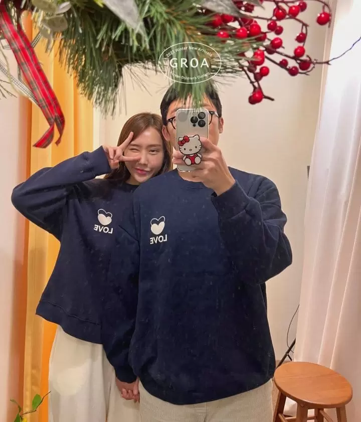 Groa - Korean Children Fashion - #todddlerfashion - Mom Love Hour Adult Sweatshirt