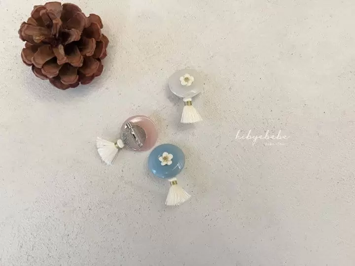 Hi Byebebe - Korean Baby Fashion - #babyoutfit - Decorative Brooch - 4