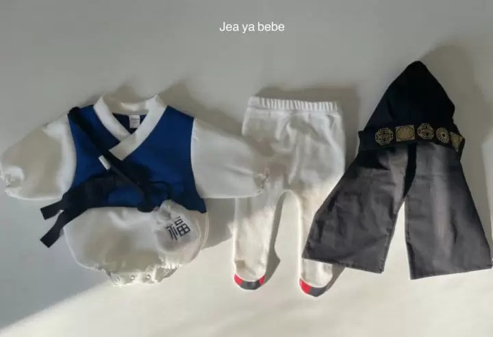 Jeaya & Mymi - Korean Baby Fashion - #babyboutique - Shroup Seonbi Body Suit Lucky Bag Set - 8