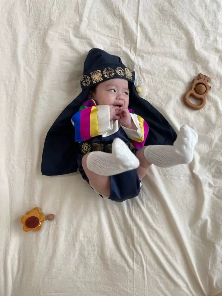 Jeaya & Mymi - Korean Baby Fashion - #babygirlfashion - Master Hanbok Hats - 6
