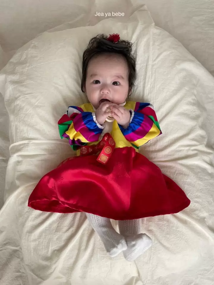Jeaya & Mymi - Korean Baby Fashion - #babygirlfashion - Retro Hanbok Korean bridal crown Set - 5