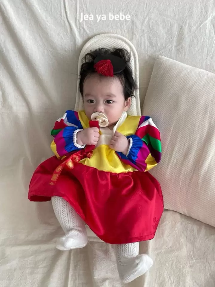 Jeaya & Mymi - Korean Baby Fashion - #babylifestyle - Retro Hanbok Korean bridal crown Set - 6