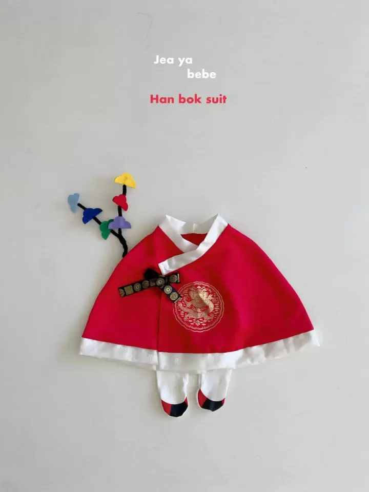 Jeaya & Mymi - Korean Baby Fashion - #babyoninstagram - Hanbok Cape 
