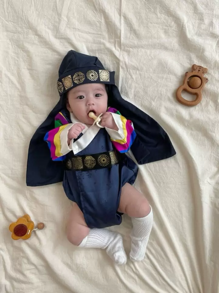 Jeaya & Mymi - Korean Baby Fashion - #babyoninstagram - Master Hanbok Hats - 8