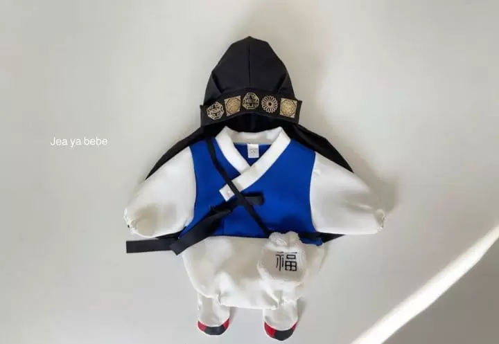 Jeaya & Mymi - Korean Baby Fashion - #babyootd - Shroup Seonbi Body Suit Lucky Bag Set