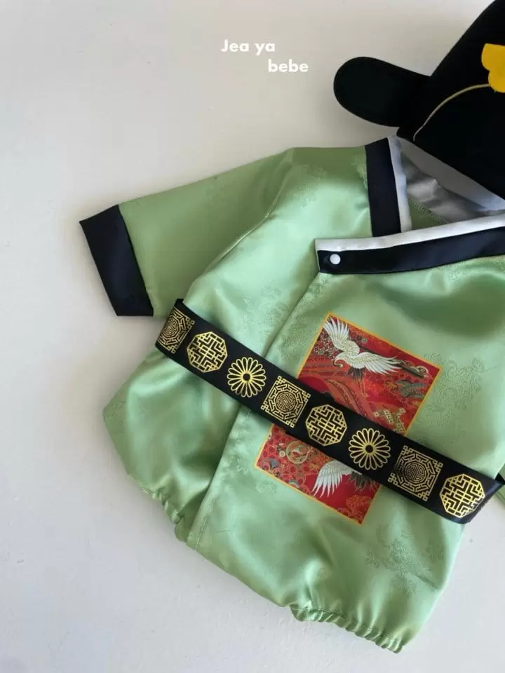 Jeaya & Mymi - Korean Baby Fashion - #onlinebabyboutique - Hanbok Bosy Suit  - 8