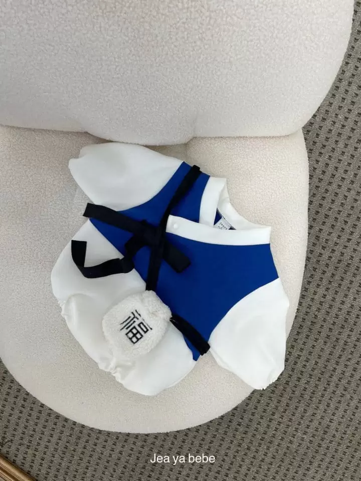 Jeaya & Mymi - Korean Baby Fashion - #onlinebabyshop - Shroup Seonbi Body Suit Lucky Bag Set - 6