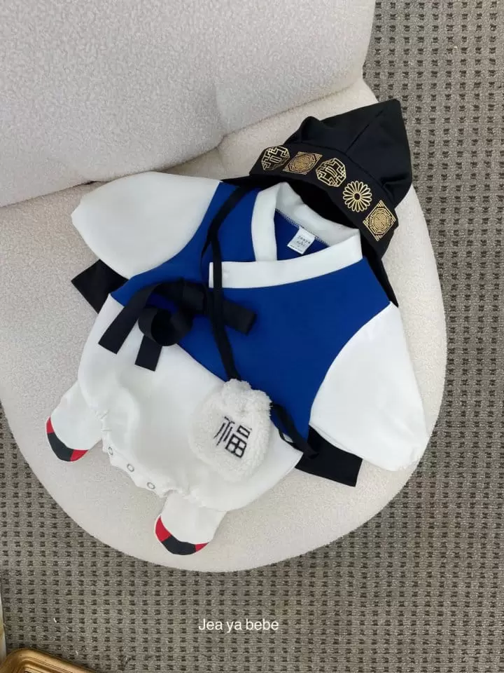 Jeaya & Mymi - Korean Baby Fashion - #smilingbaby - Shroup Seonbi Body Suit Lucky Bag Set - 7