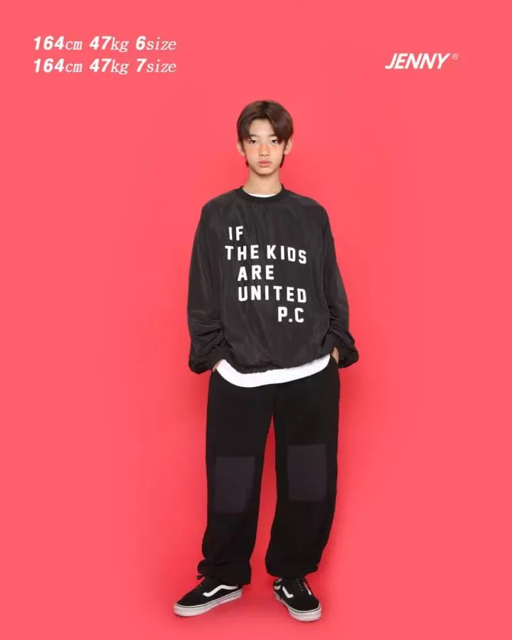 Jenny Basic - Korean Children Fashion - #kidsshorts - Uni Double Sweatshirt - 7
