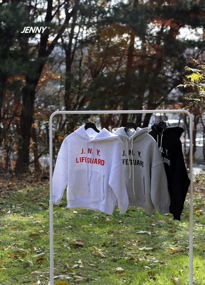 Jenny Basic - Korean Children Fashion - #magicofchildhood - Jennie Guard Fleece Hoody - 9