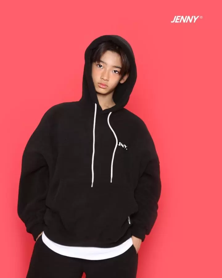 Jenny Basic - Korean Children Fashion - #minifashionista - Five Fleece Hoody - 2