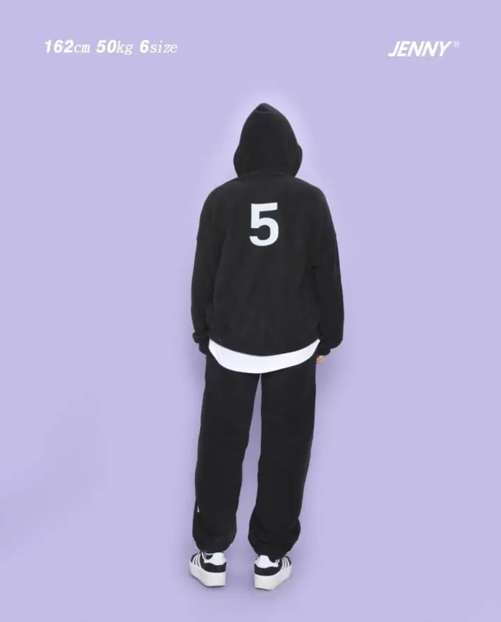 Jenny Basic - Korean Children Fashion - #toddlerclothing - Five Fleece Hoody - 5