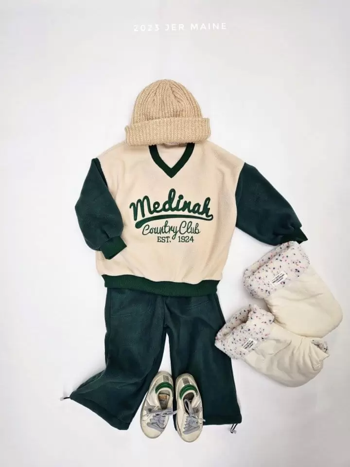 Jermaine - Korean Children Fashion - #Kfashion4kids - Fleece Wide Pants - 7