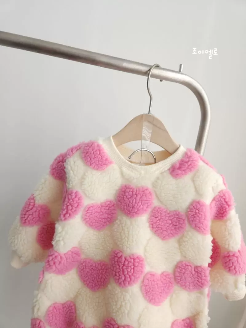 Joy ello - Korean Children Fashion - #Kfashion4kids - Bookle Heart Long Tee - 5