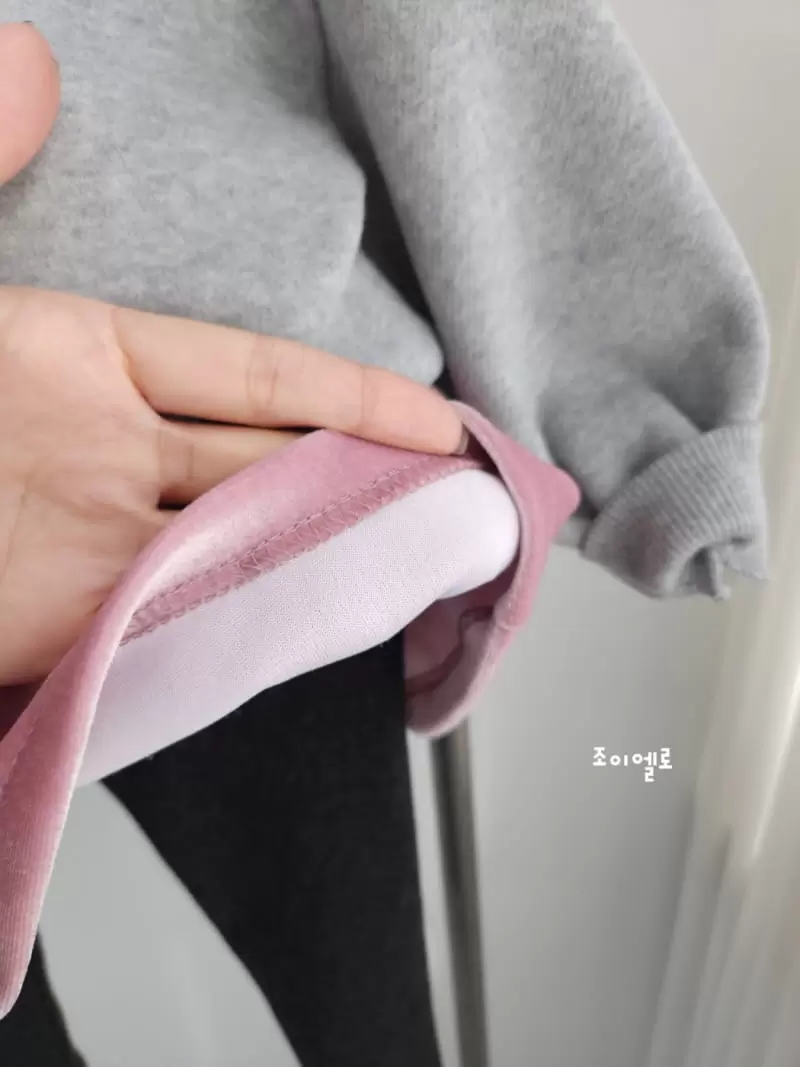Joy ello - Korean Children Fashion - #Kfashion4kids - Velvet Fleece Skirt Leggings - 2