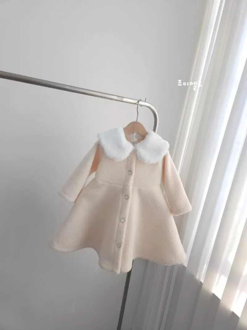 Joy ello - Korean Children Fashion - #childofig - Mink Coat One-Piece